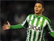 Ruben Castro tỏa sáng, Betis leo lên vị trí thứ 7